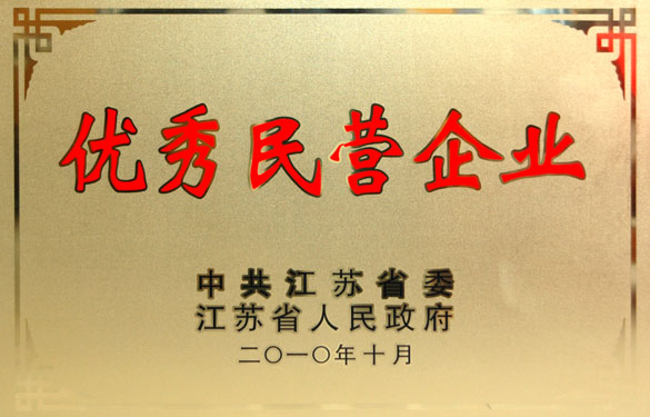 江蘇上上電纜集團(tuán)被評(píng)為“江蘇省優(yōu)秀民營企業(yè)”