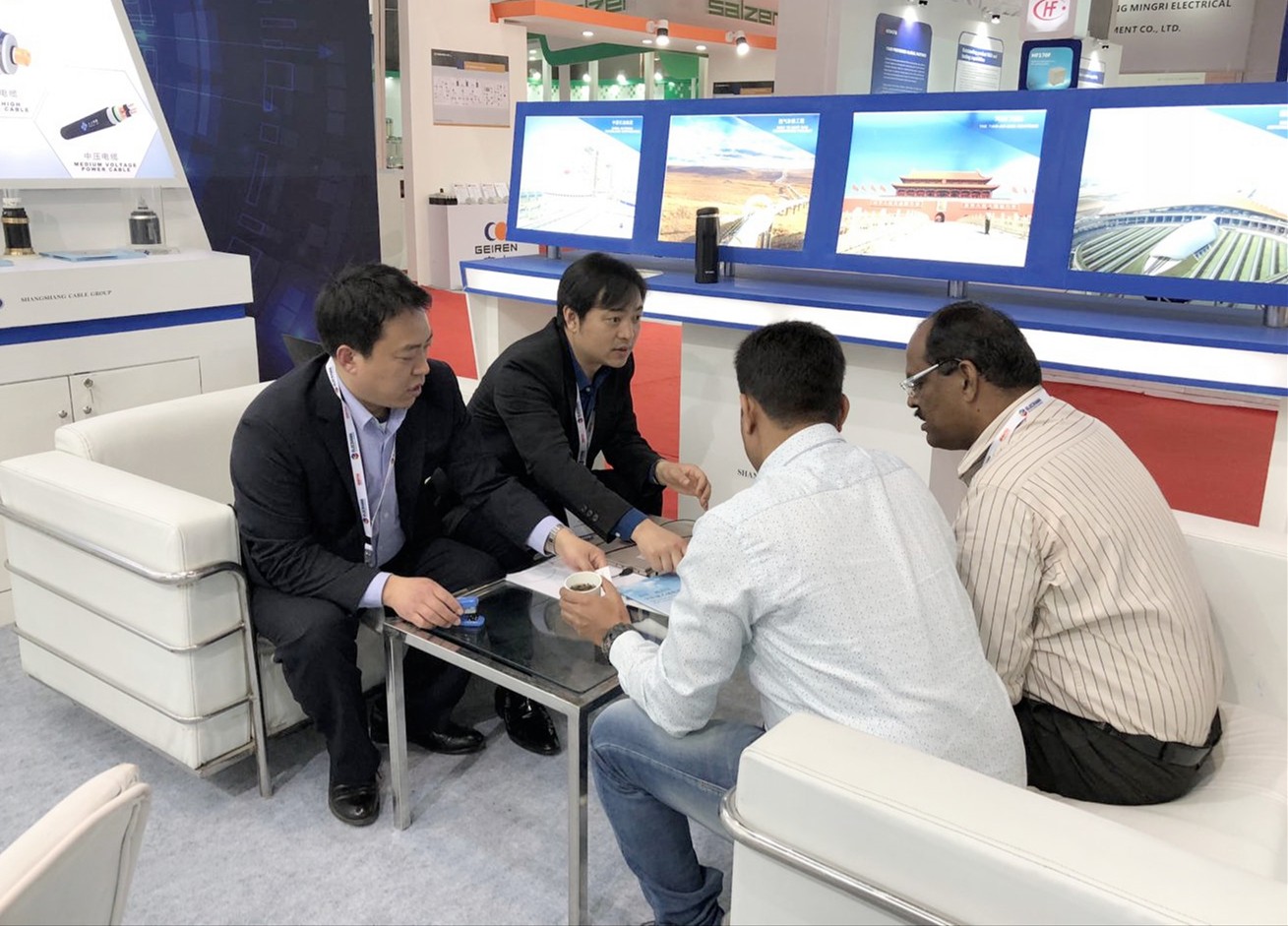 上上電纜亮相印度新德里備受關注