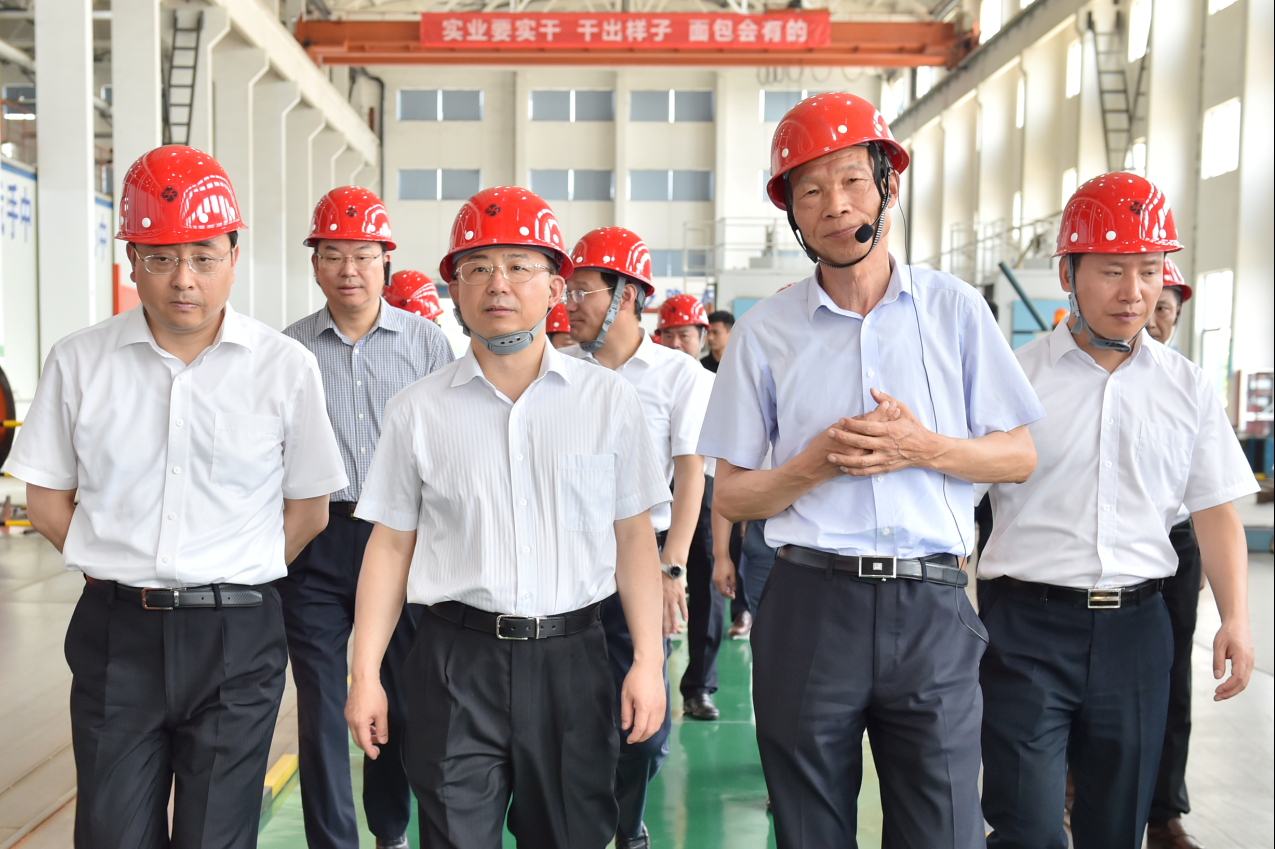 吳政隆省長鼓勵上上電纜：“精、專、特、外、創(chuàng)”戰(zhàn)略思路要繼續(xù)發(fā)揚光大