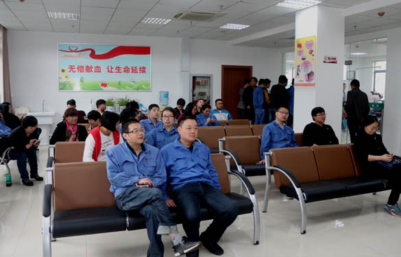 弘揚(yáng)真善美，上上電纜員工積極參與無償獻(xiàn)血