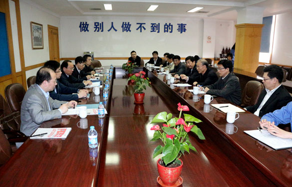 省質(zhì)監(jiān)局局長劉大旺一行來上上集團(tuán)調(diào)研指導(dǎo)