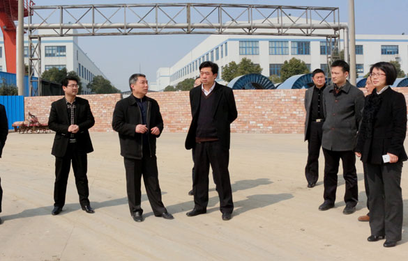 常州市委副秘書長(zhǎng)王生大一行來上上集團(tuán)督查新開工項(xiàng)目