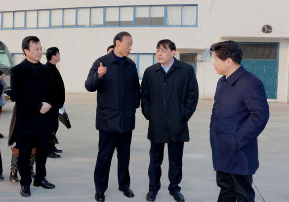 常州市市長(zhǎng)費(fèi)高云一行來江蘇上上電纜集團(tuán)督查新開工項(xiàng)目