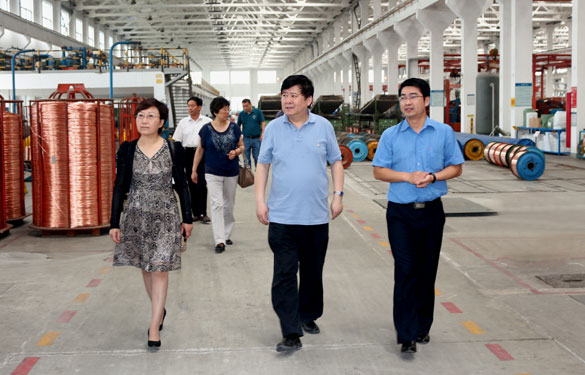 常州市新北區(qū)人大領(lǐng)導(dǎo)一行來(lái)上上集團(tuán)調(diào)研