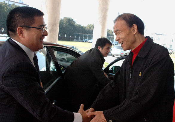 中國首善陳光標(biāo)先生來訪上上集團(tuán)