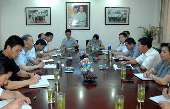 常州市中級(jí)人民法院領(lǐng)導(dǎo)來上上集團(tuán)調(diào)研