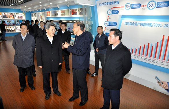 常州市領(lǐng)導(dǎo)來(lái)江蘇上上電纜集團(tuán)調(diào)研