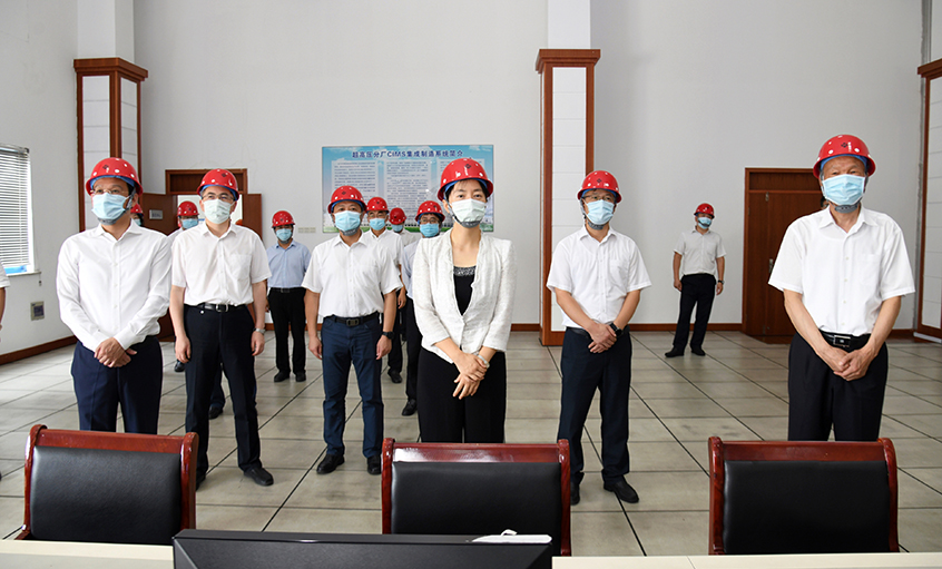 常州市委副書記、代理市長(zhǎng)盛蕾來上上電纜調(diào)研